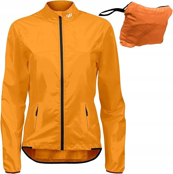 Cyklistická bunda Wulibike L oranžová