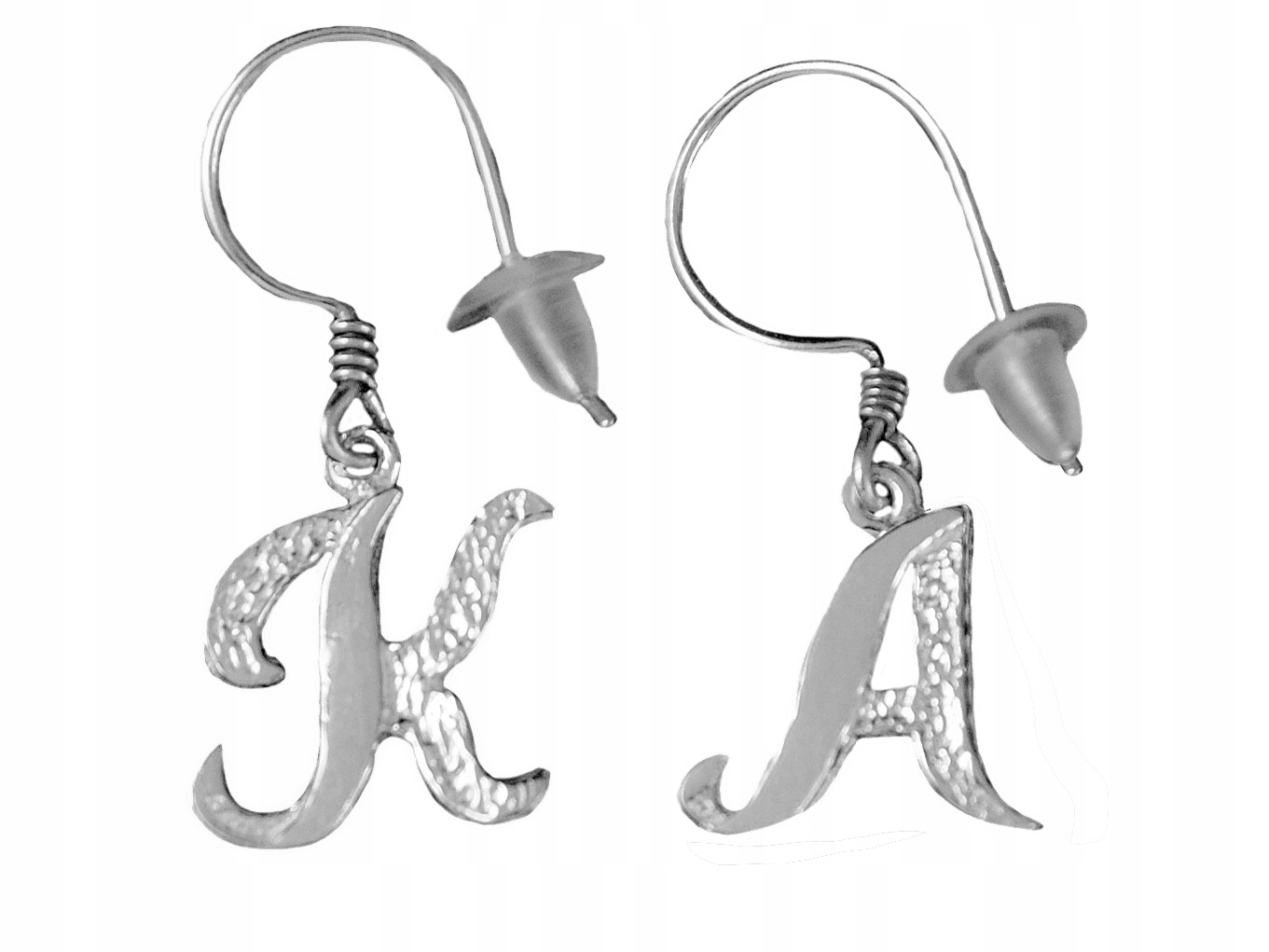 

Versil kolczyki literka literki A - Z Srebro 0,925