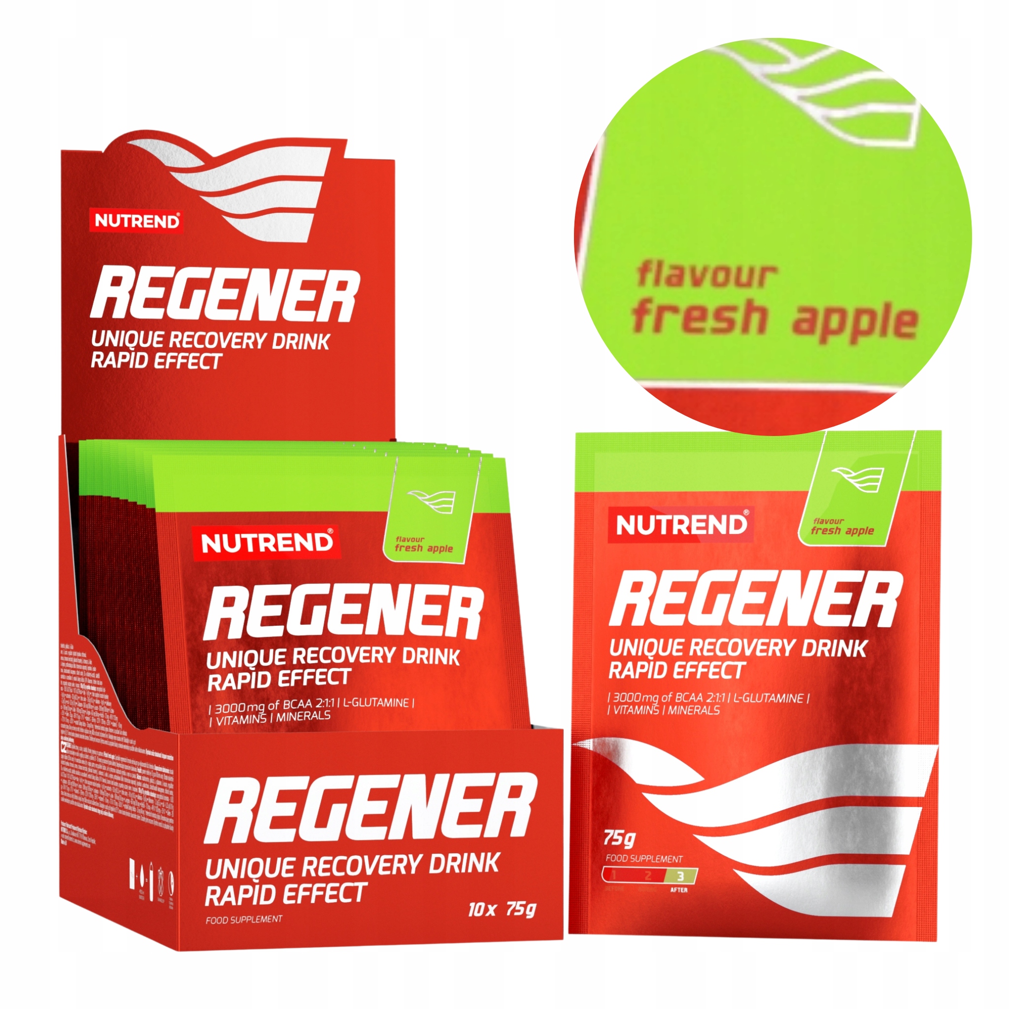 

Regener 10x75g Regeneracja Po Treningu Nutrend