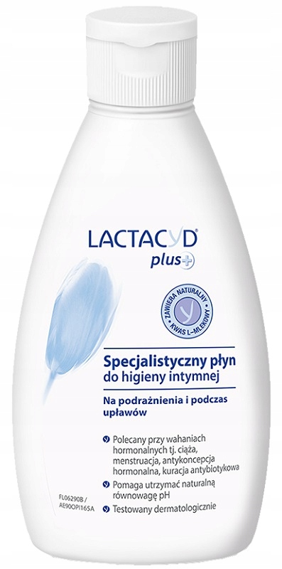 Lactacyd PLUS+ Płyn Ginekologiczny do Higieny Intymnej - zapas - 200 ml