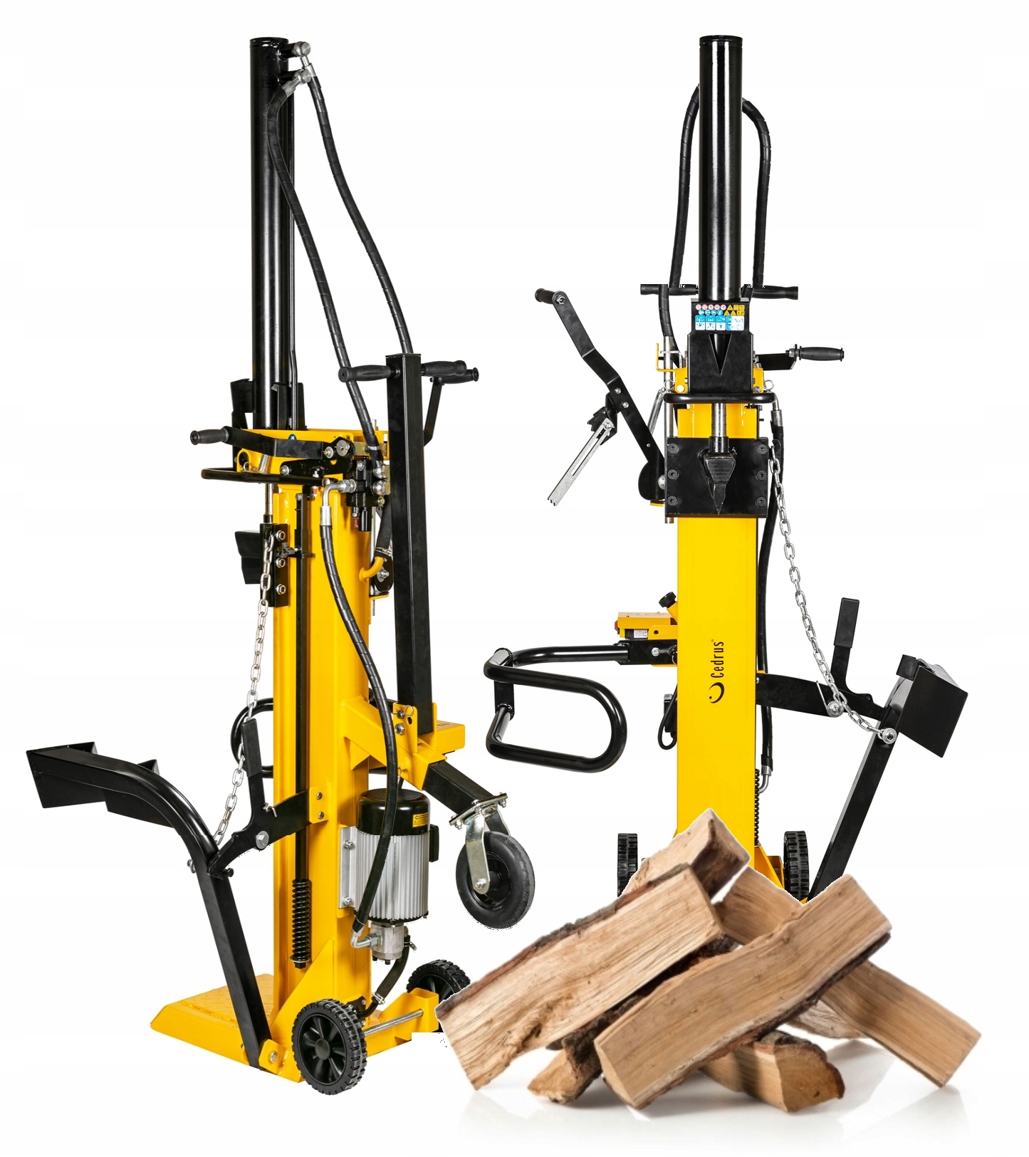 Łuparka Do Drewna pionowa Cedrus LS08V 11T 230V