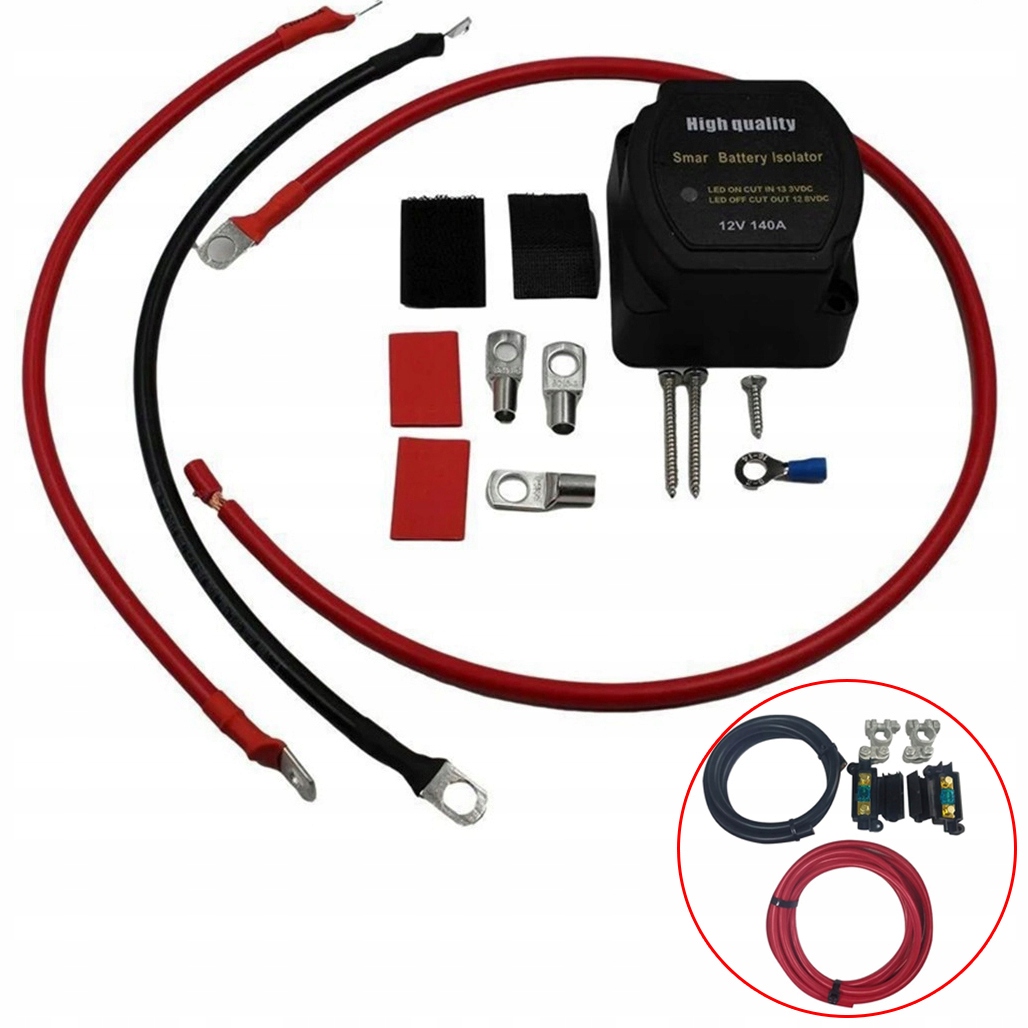 Profesionální Napěťový Relé 12V Pro Obytné Vozy A Lodě 160A M6 Měď