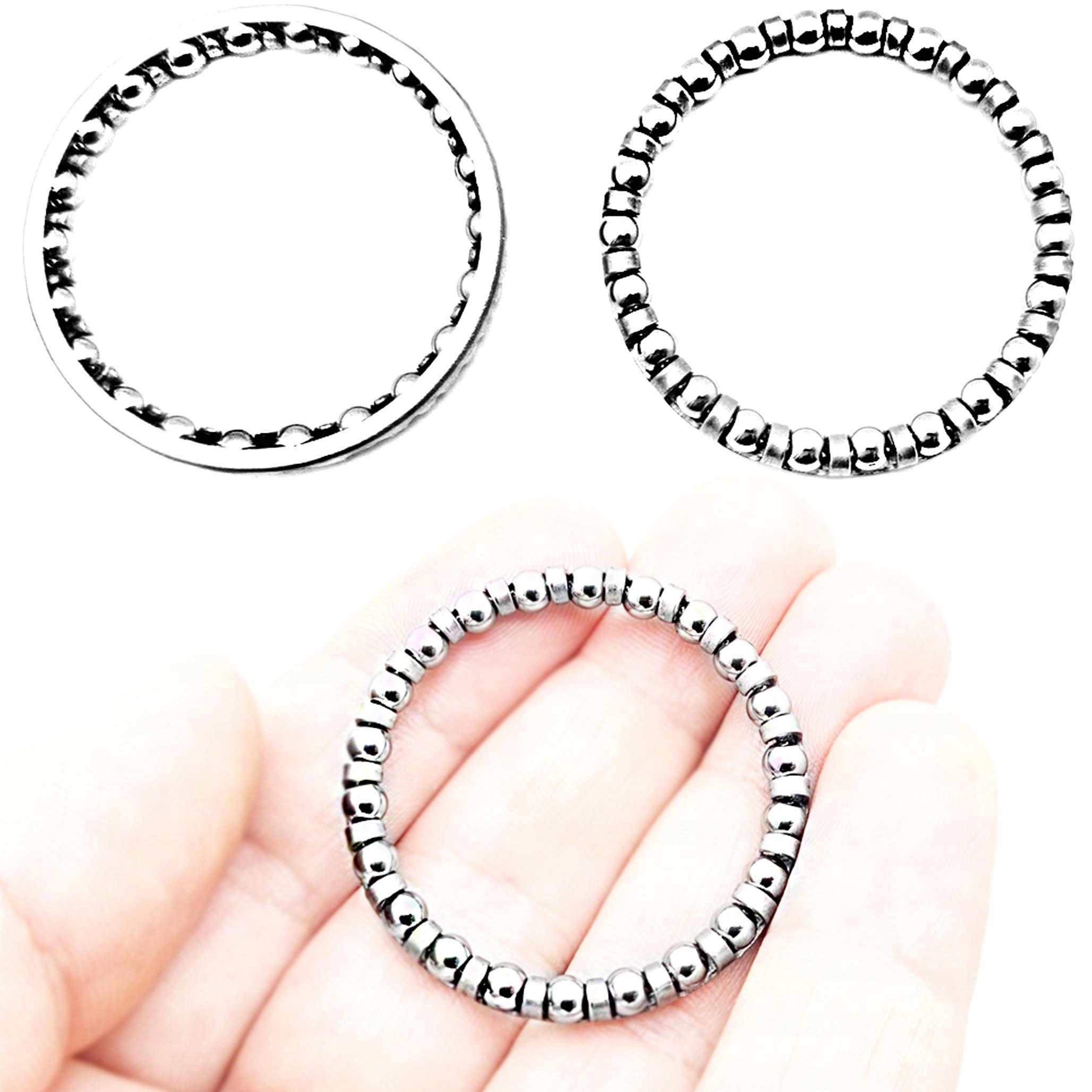 WIANEK STERU 1 1/8" cala DO KIEROWNICY ROWEROWEJ ŁOŻYSKO ROWERU