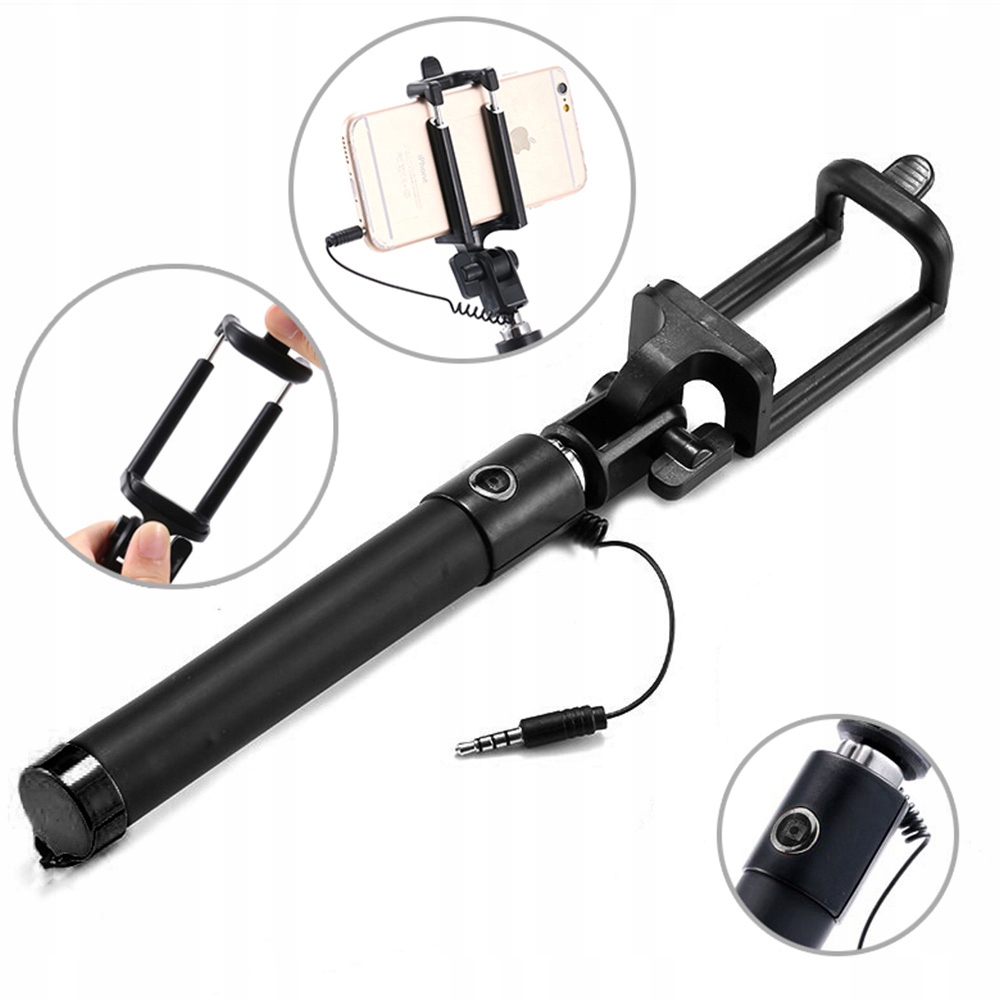 UCHWYT DO ZDJĘĆ SELFIE KIJEK STICK SELFIESTICK MONOPOD TELESKOPOWY JACK Marka Inna
