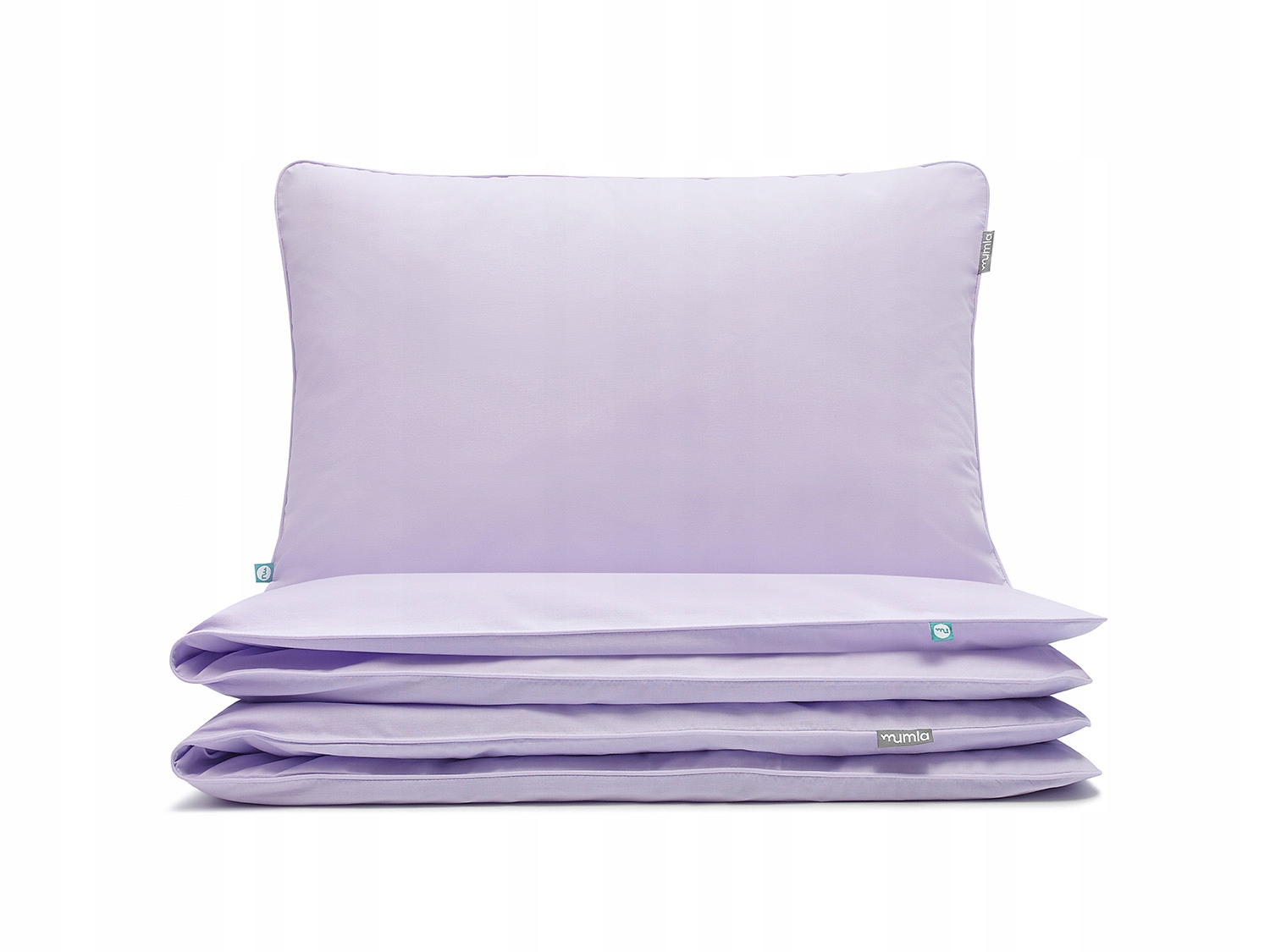 Posteľná Bielizeň Basic Levanduľová 200 x 200 cm 2 x 80 x 70 cm Mumla