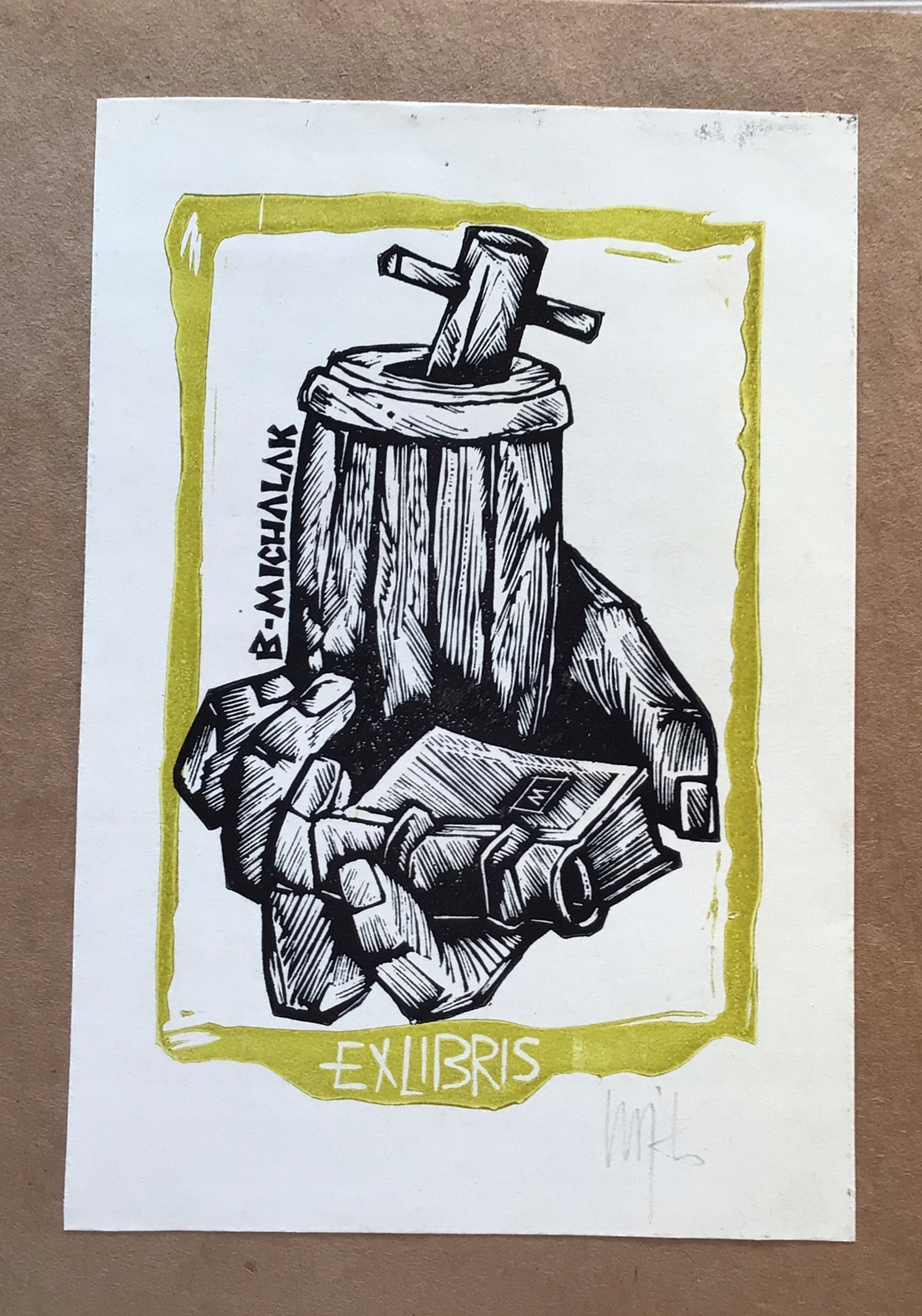 Ex-libris Wojciech Łuczak