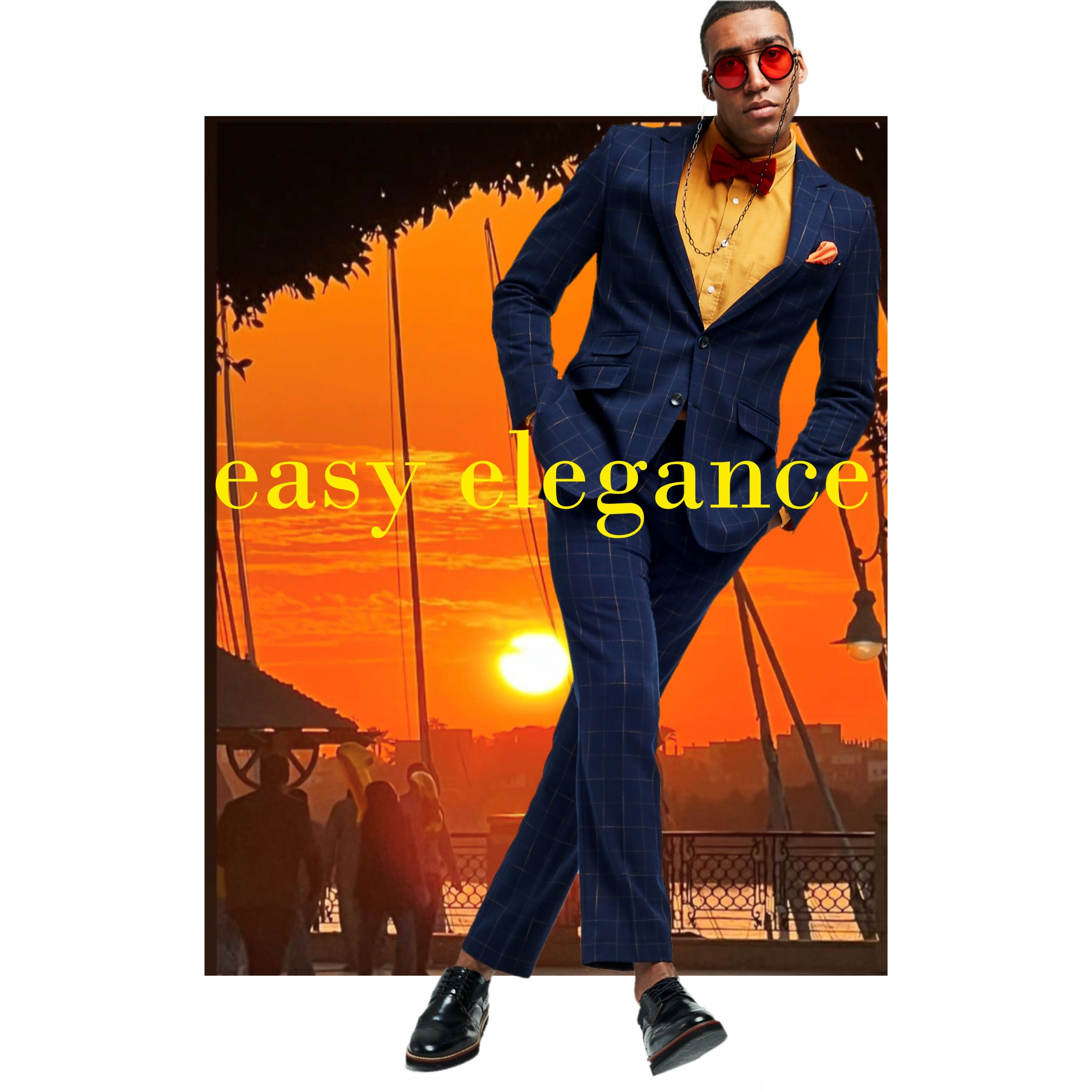 

Casualowy garnitur męski do pracy roz.54/182