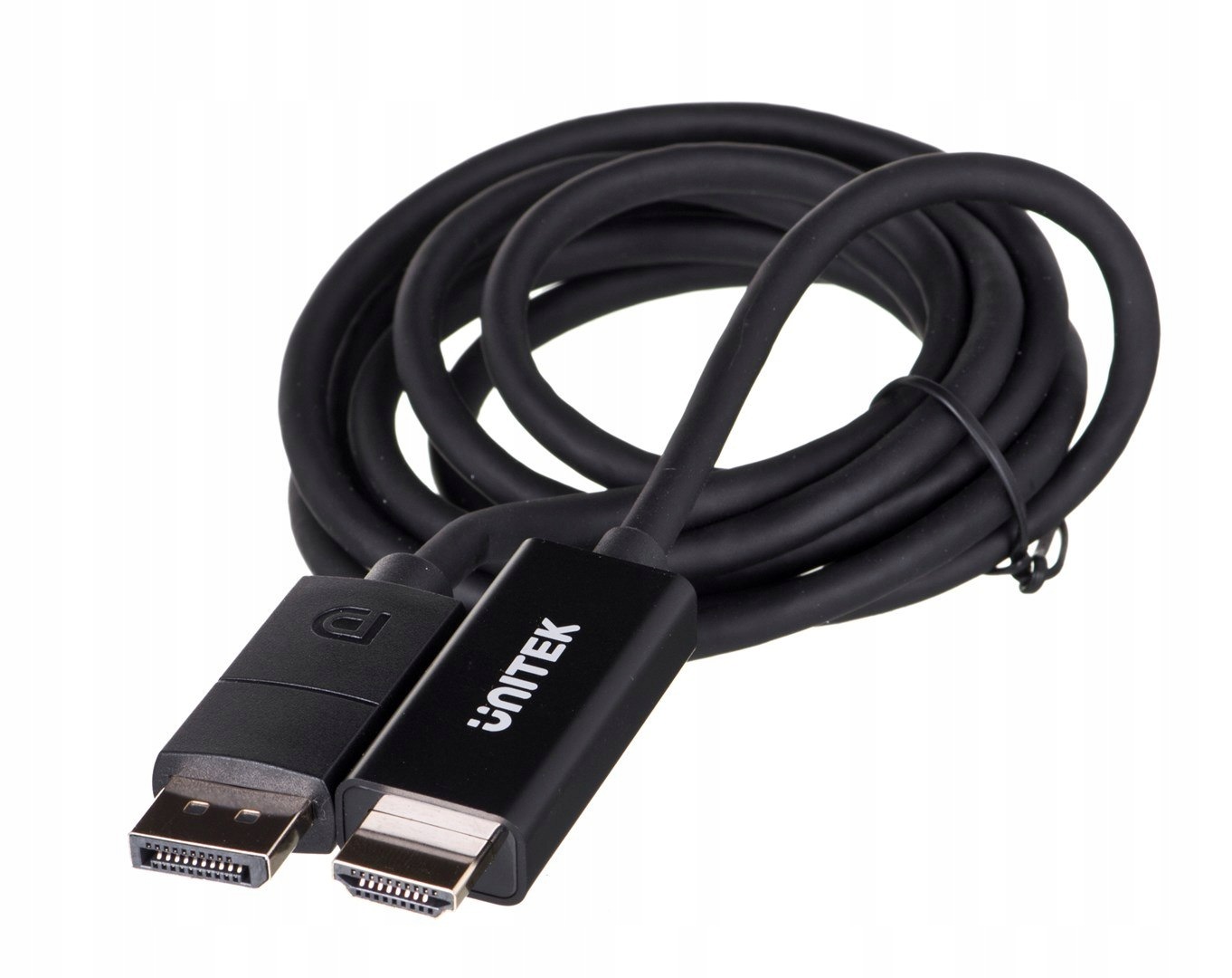 Unitek Adapter Kabel Dp 1.2 Hdmi, 4K 60HZ, 1,9M