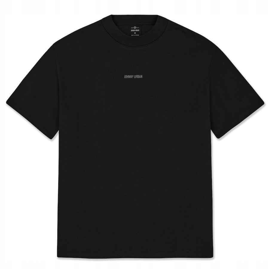 Bavlněné oversize tričko Sammy Print Johnny Urban Černá L