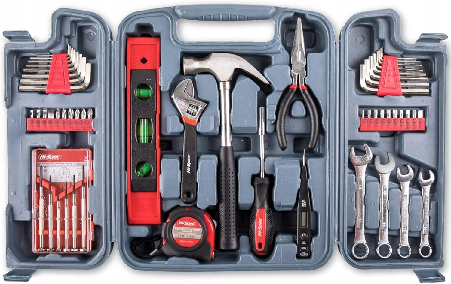 Hi-Spec 53dílná sada ručního nářadí v kufříku pro kutily