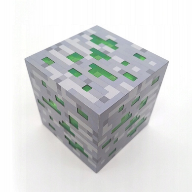 

Minecraft Lampka Nocna Ruda Szmaragdu Blok Figurka