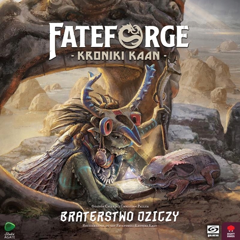 Gra planszowa Fateforge: Kroniki Kaan Braterstwo dziczy Galakta