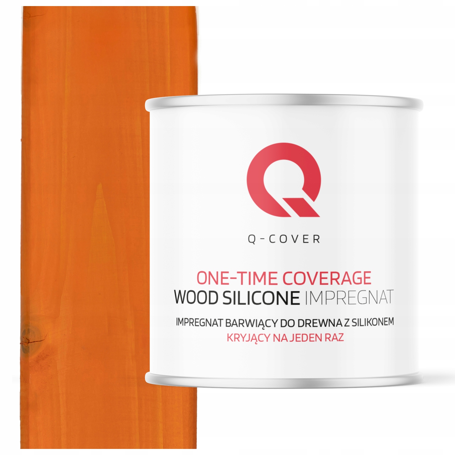 Impregnácia Na Drevo Kryjúca Naraz Extra Farba Uv Oranžová 2,5 L