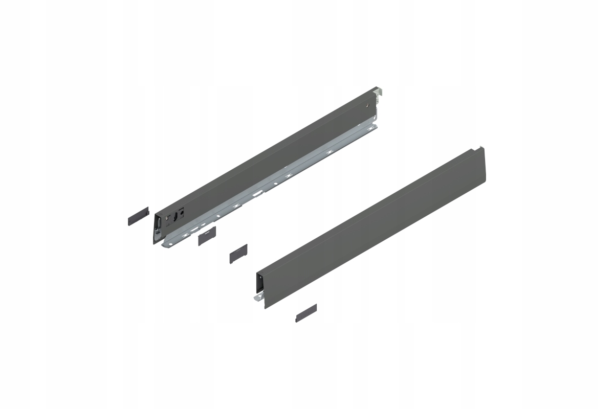 Blum 470N5502S Bok Merivobox, výška N (68.5 mm) 550 mm antracit mat