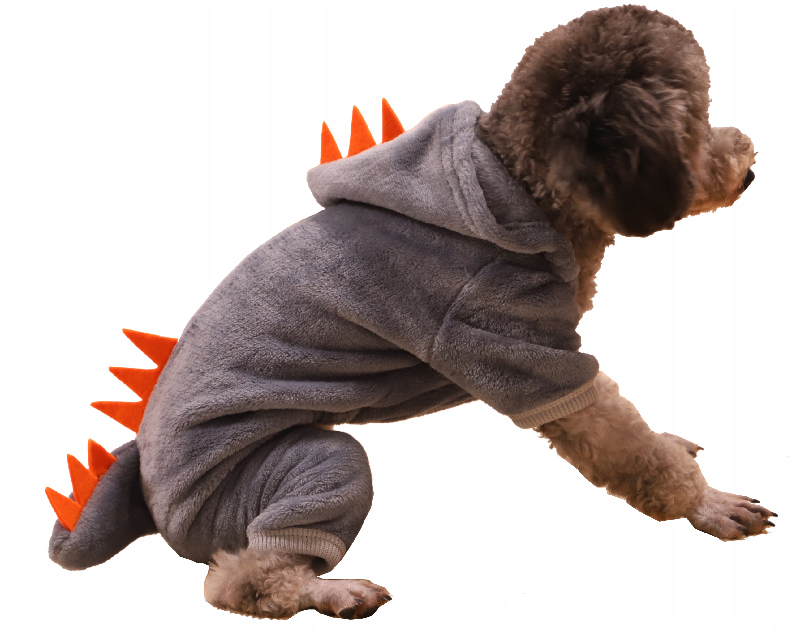

Dinozaur Bluza Dla Psa Ubranko Dres Strój Szary S