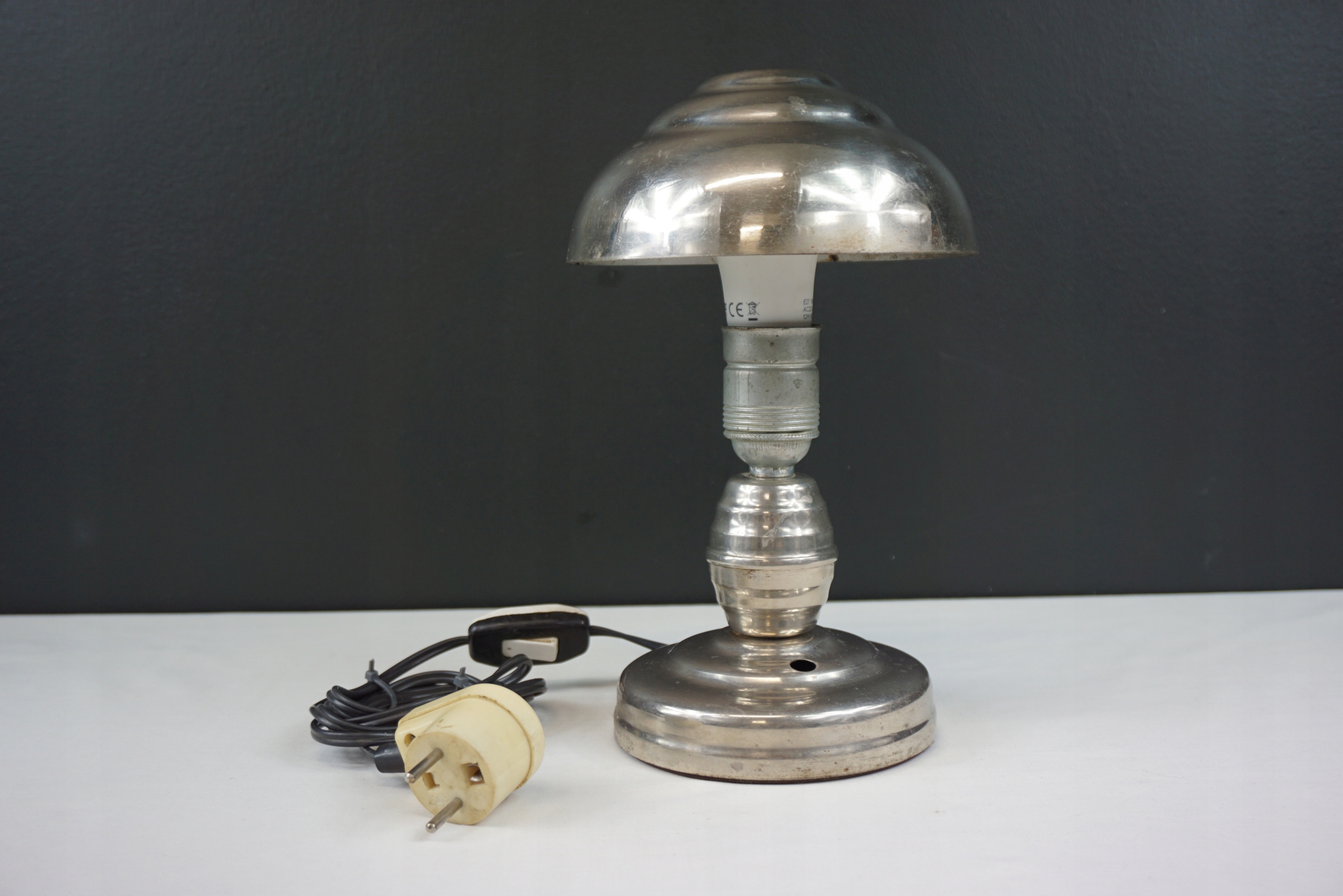 Lampa lampka PRL Grzybek A. Gałecki