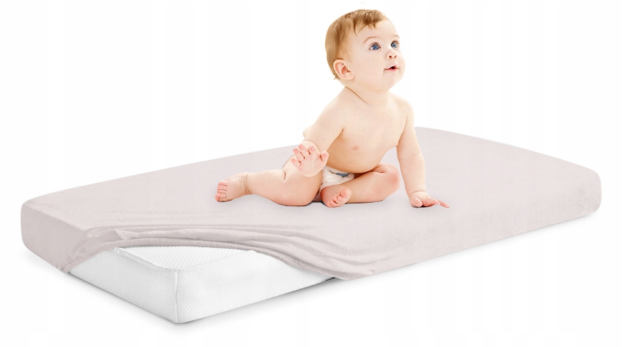 PRZEŚCIERADŁO DO ŁÓŻECZKA Z GUMKĄ BAWEŁNA 100% 140x70 BABYMAM Długość 140 cm