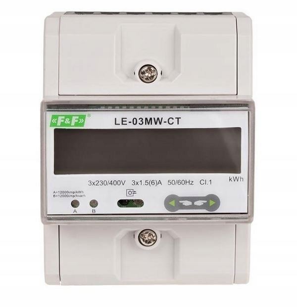 Licznik energii 3-fazowy LE-03MW-CT