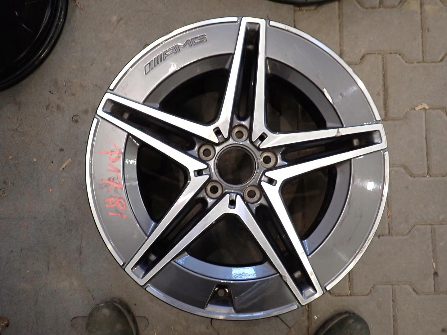 disk disk MERCEDES W206 5x112 ET58 9J 18" AMG A2064016600