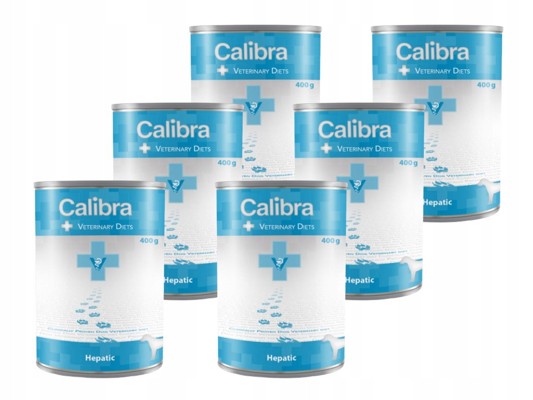 Levně Calibra Veterinary Diets Dog Hepatic 6x400g Set