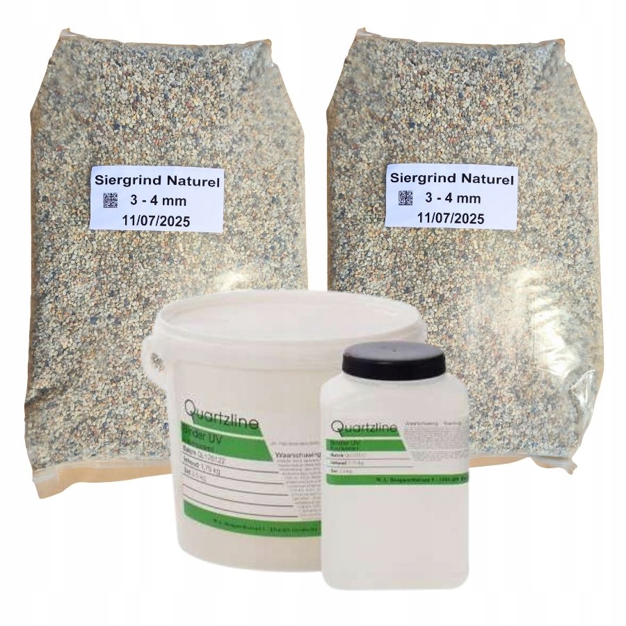 Sada kamenných kobercov na 3,5 m2 Živica Spojivo Prírodné kamenivo