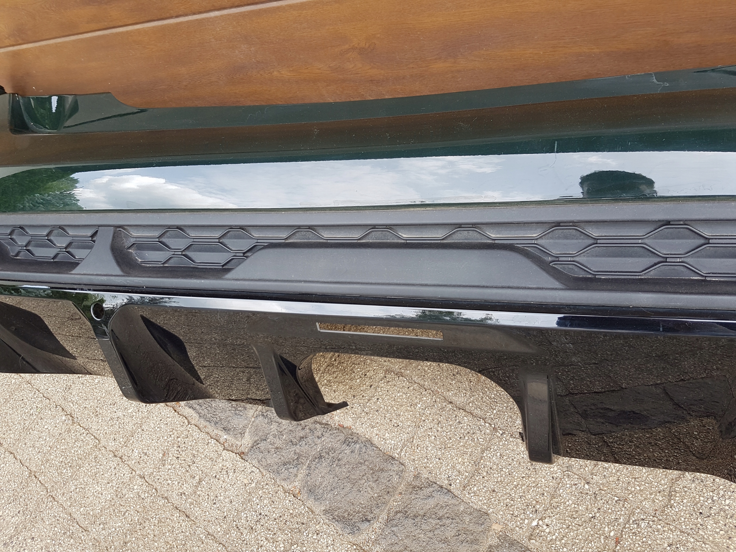 bumper rear MINI COOPER F56 LCI JCW