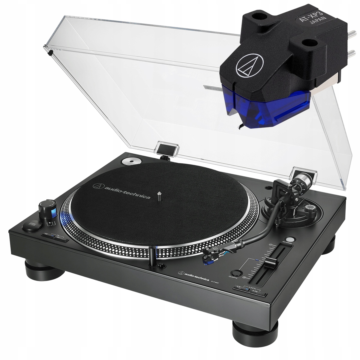 Audio-Technica AT-LP140XP Gramofon S Priamym Pohonom Direct-Drive