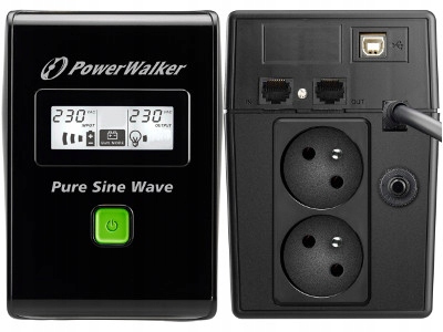 Ups Núdzový Zdroj PowerWalker VI 800 Sw Fr