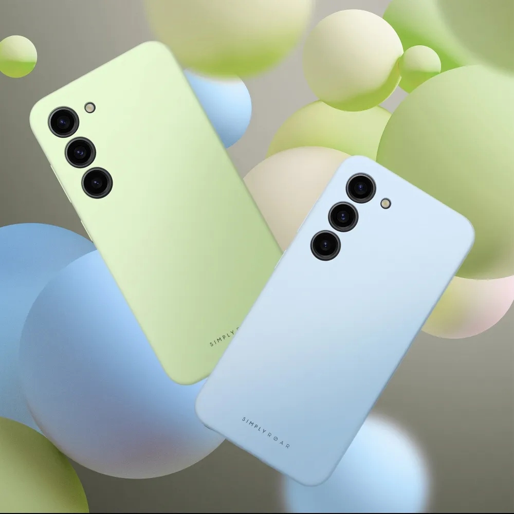 Roar futerał Cloud Skin do Samsung S25 Edge Jasnoniebieski