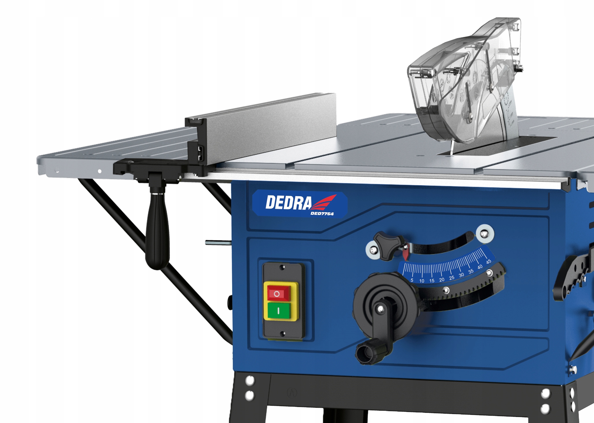 PIŁA STOŁOWA DEDRA CYRKULARKA PRZECINARKA DREWNA Stalowa obudowa Stabilna Marka Dedra