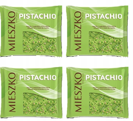 Levně 4x 1kg Mieszko Pistáciové pralinky