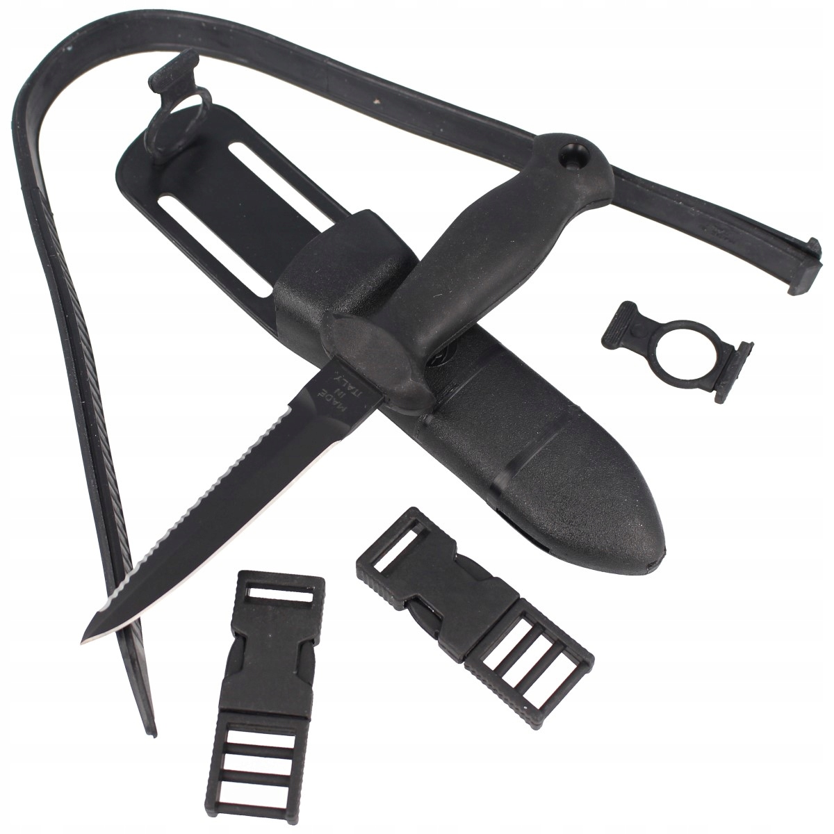 Potápěčský nůž Mac Coltellerie Sub 11 D2 Black