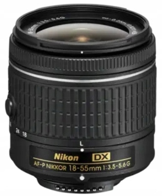 Obiektyw Nikon Nikkor Af-p 18-55 DX F3.5-5.6 G