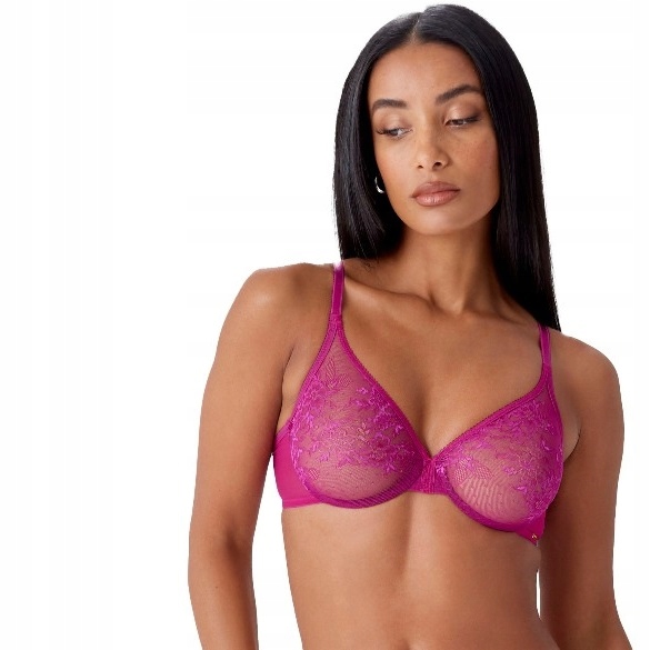 Gossard Podprsenka 85DD/38DD Glossies Lace 13001 VIVID Fuchsia