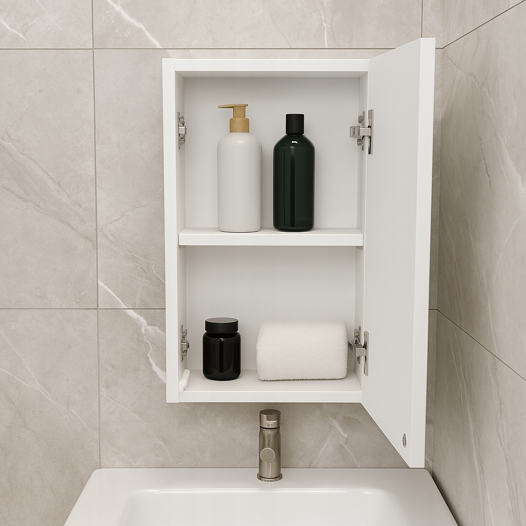 Styl szafki łazienkowej