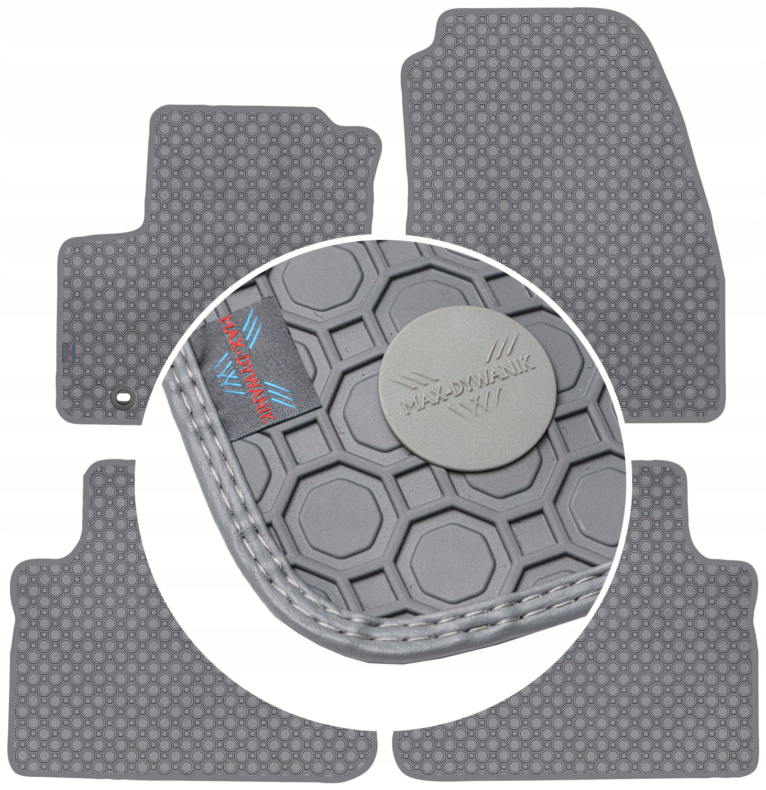 Ford C Max II 5os 2010-2012 Koberce Popielate