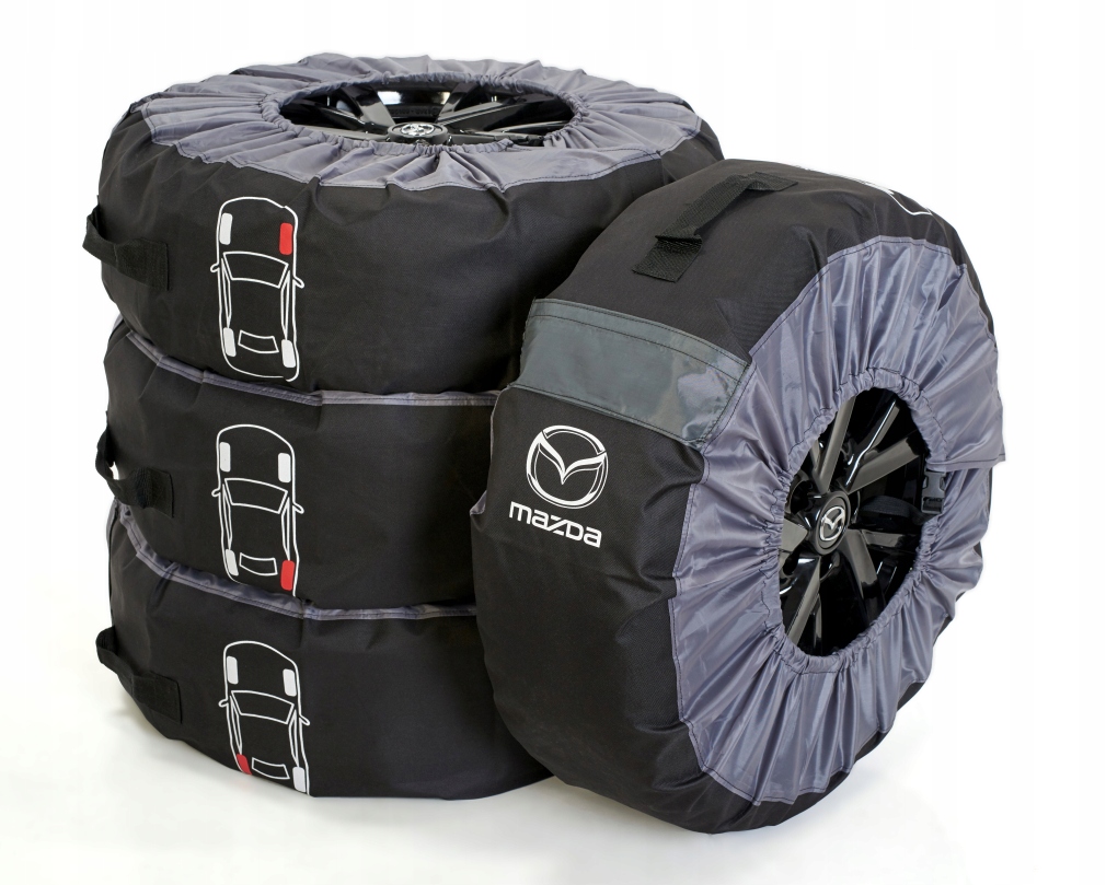 Pokrývky Na Kolesá Pneumatiky Mazda Sada 4 Ks