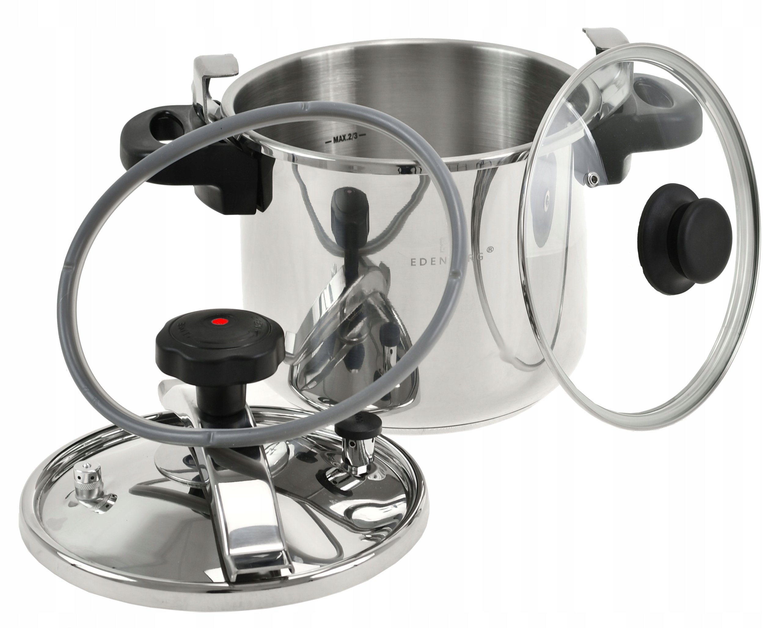 Szybkowar Edenberg 5 l srebrny Kod producenta EB-5731