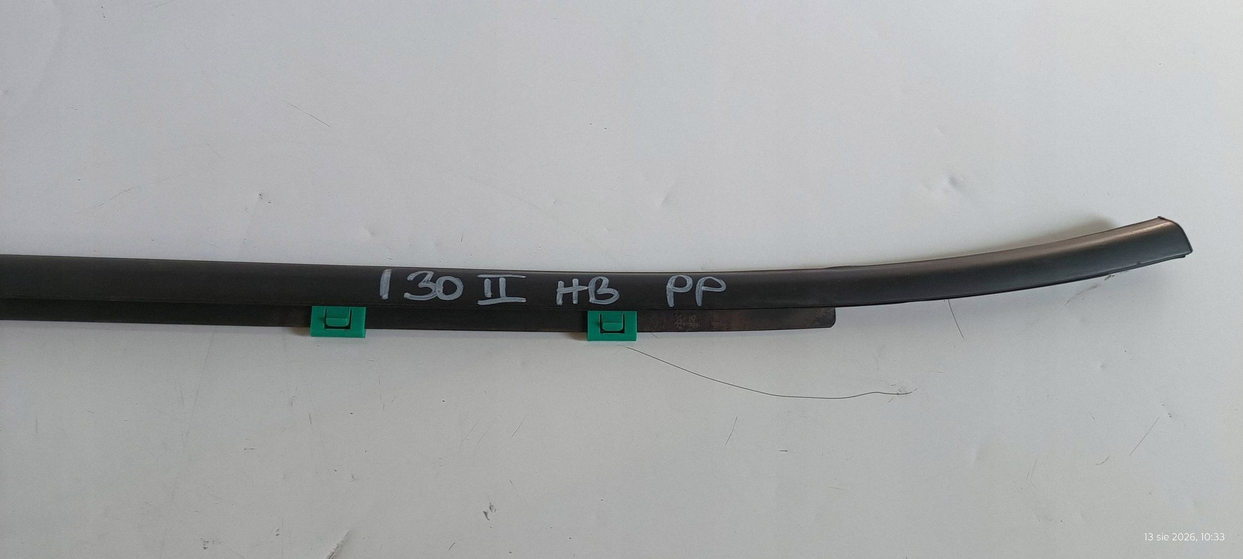 HYUNDAI I30 II 2 moulding dust door right front front black 2012