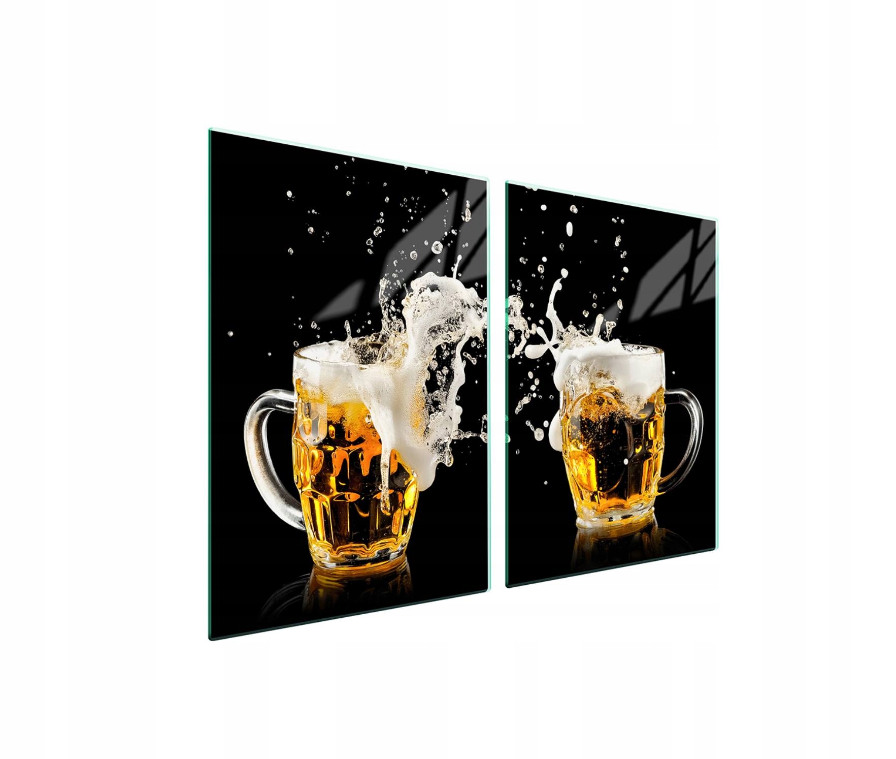 7v1 Skleněná ochranná deska na sporák 2x45x52 Pivo