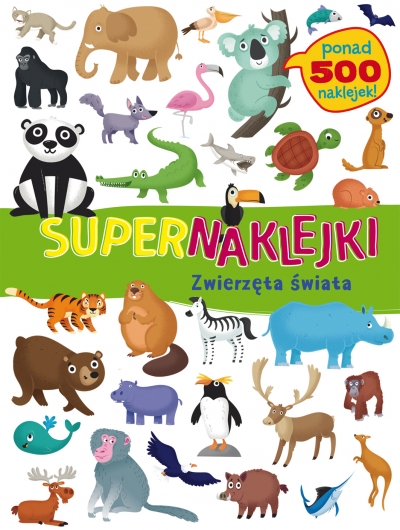 

Supernaklejki: Zwierzęta świata