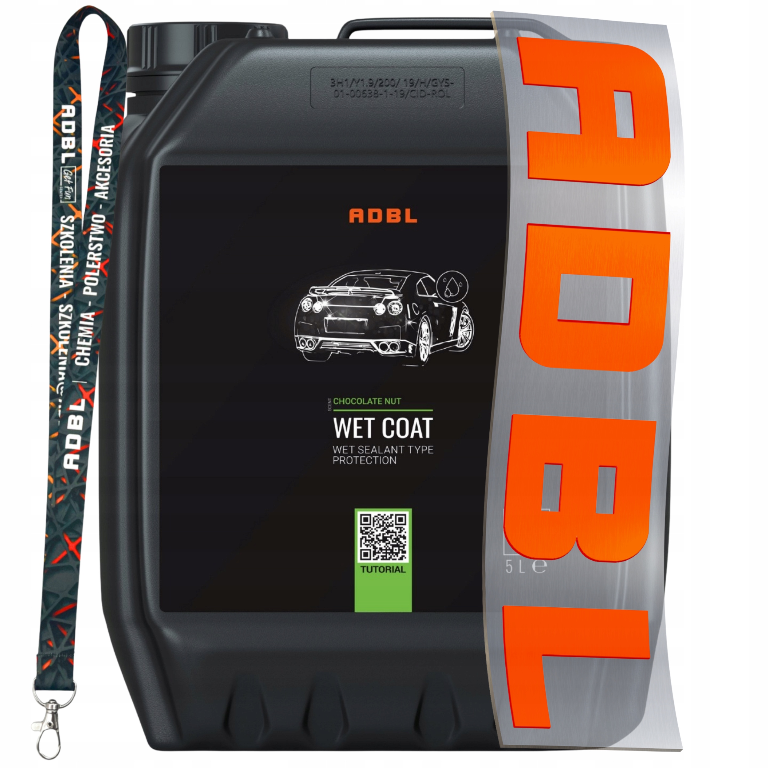 Voskový prípravok na auto na mokro Adbl Wet Coat 5L Hydro Sealant ochrana laku