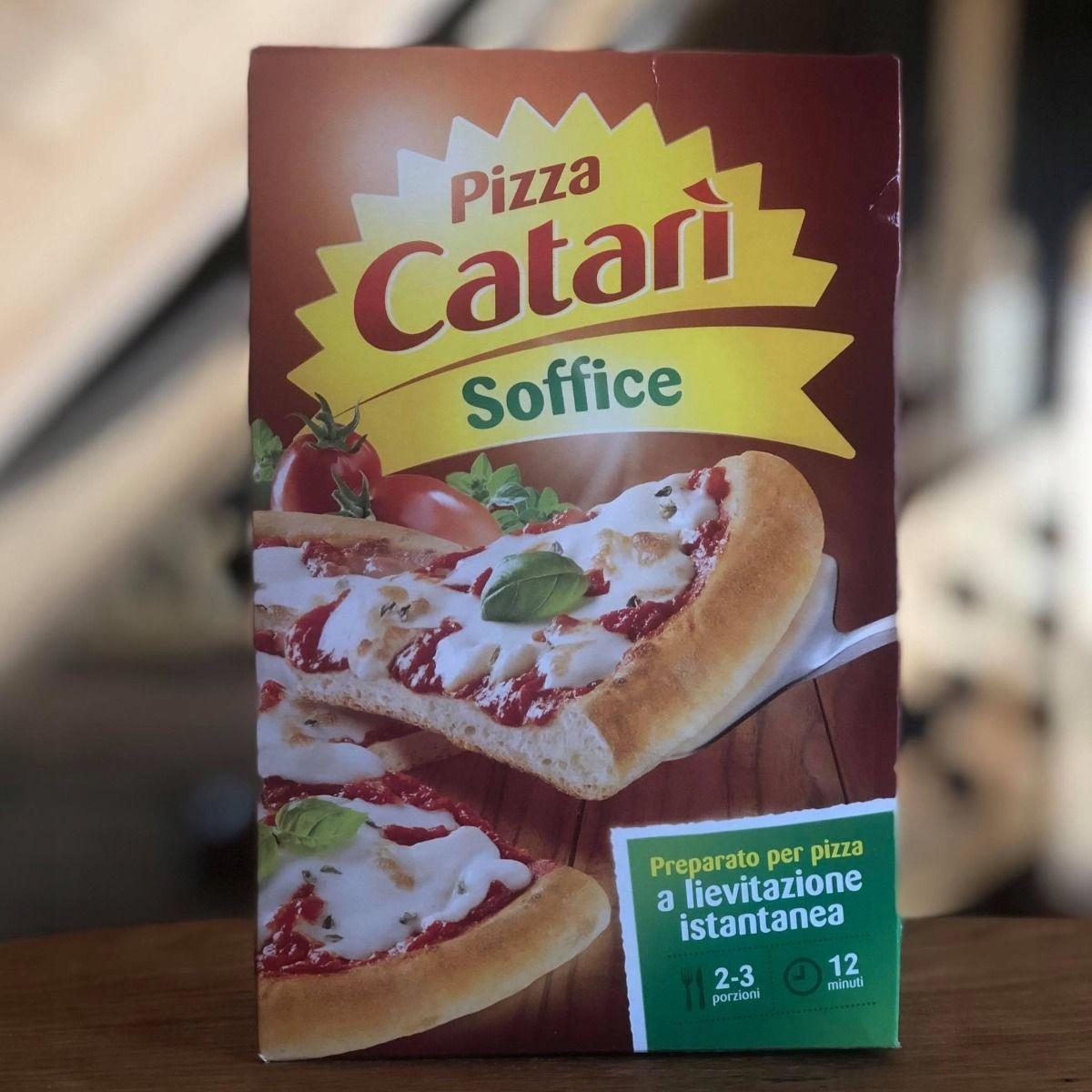 5X Italská směs těsta na pečení pizzy, měkká Catari 450 g