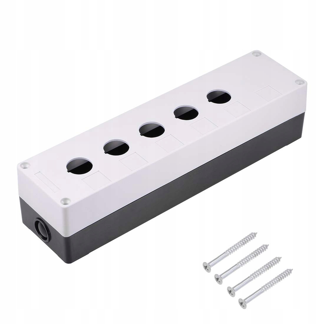 

Kaseta sterownicza obudowa biała 5x otwór 22mm