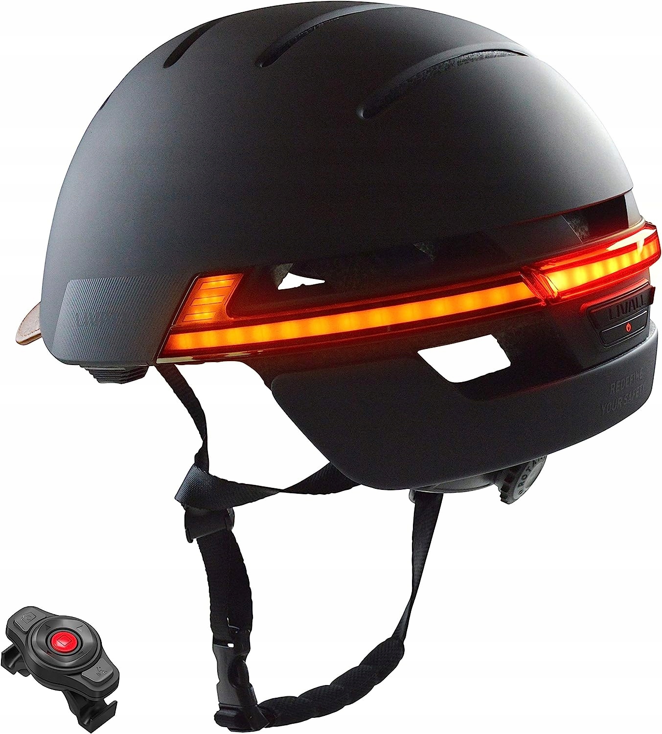 Kask Rowerowy Inteligentny Led/sos Livall BH51M Rozm: 55-61CM
