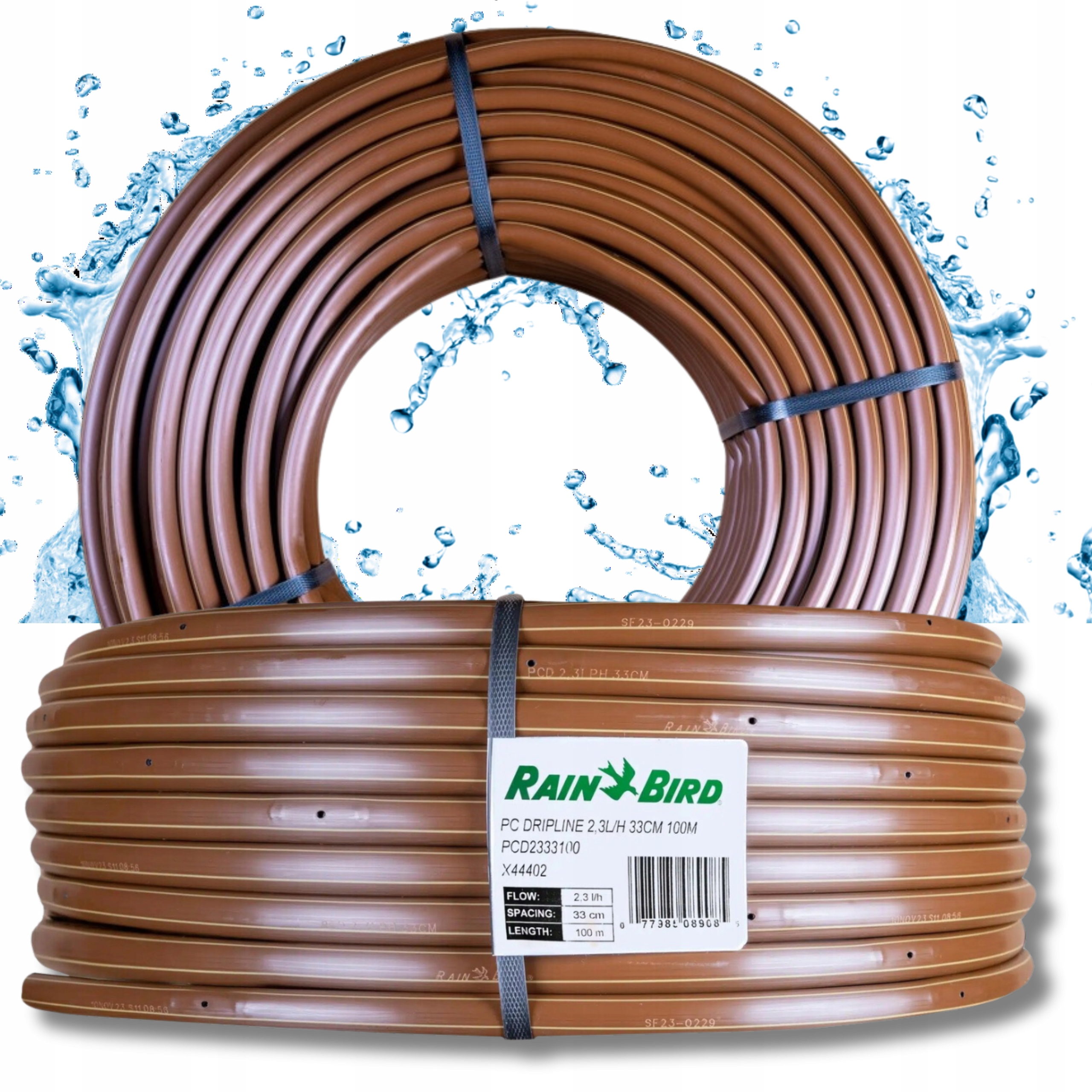 Kvapkajúca Linka Na Zavlažovanie S Kompenzáciou Pcd 16/2.3/33 100 m Rain Bird