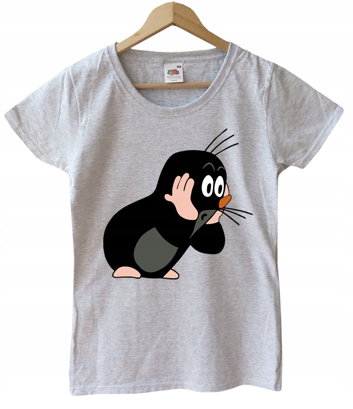 

Krecik koszulka damska t-shirt Ahoj roz. L