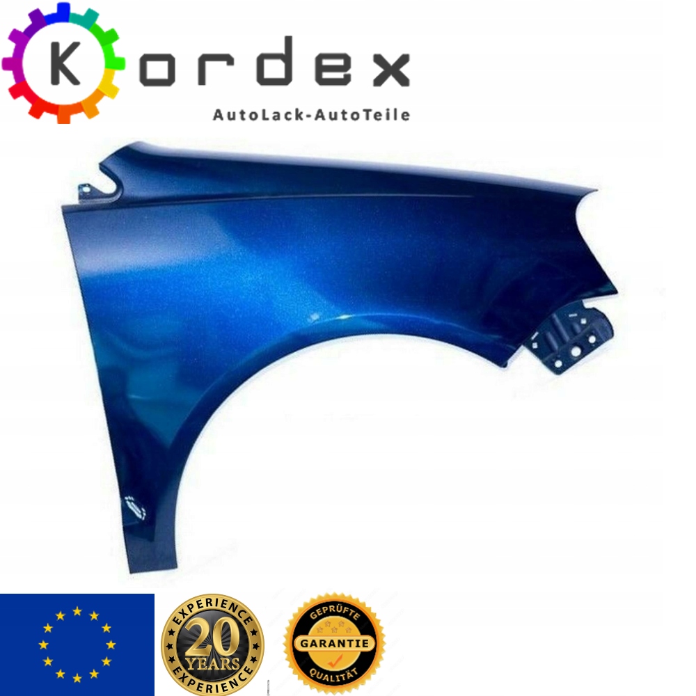 Blatník Volkswagen Polo IV 4 9N3 Lift Barva LD5Q D5Q 05-09 Pravý Přední