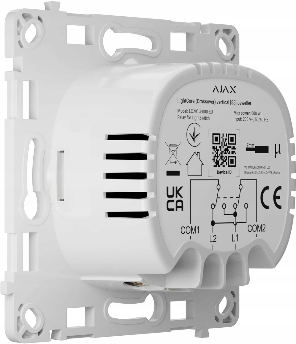 Ajax LightCore Crossover modul ovládania krížového svetla