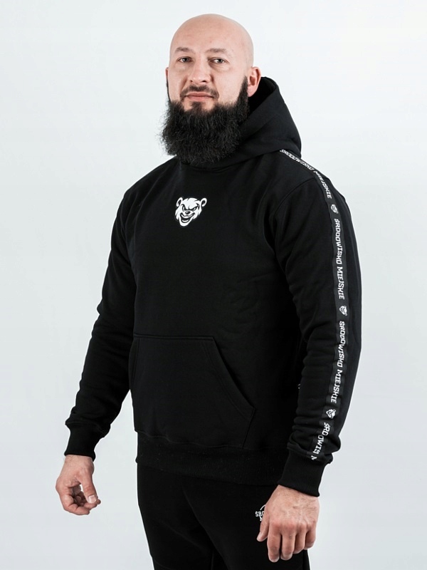 Mikina Środowisko Miejskie 'medvídek Lampas' Black vel. XL